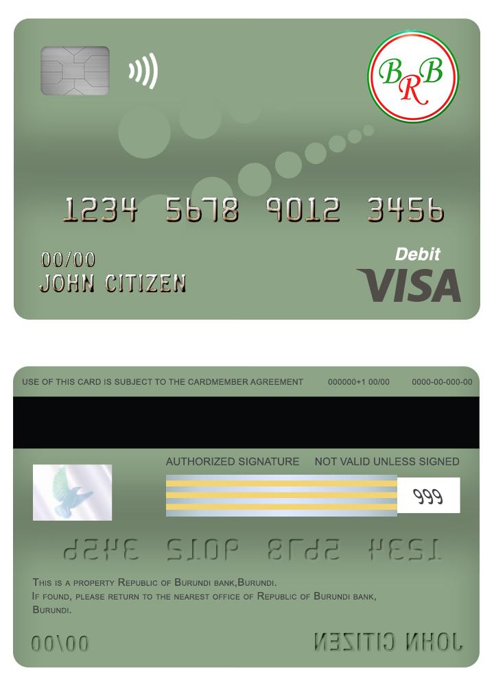 burundi bank of the republic of burundi visa debit card 2